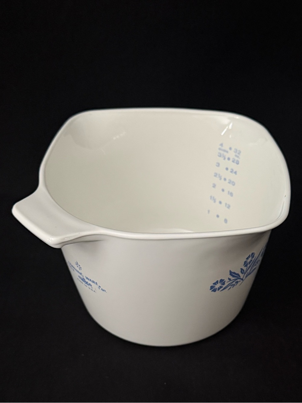 Corning Ware Blue Cornflower 1-quart Measuring Bowl - Picture 2 of 5